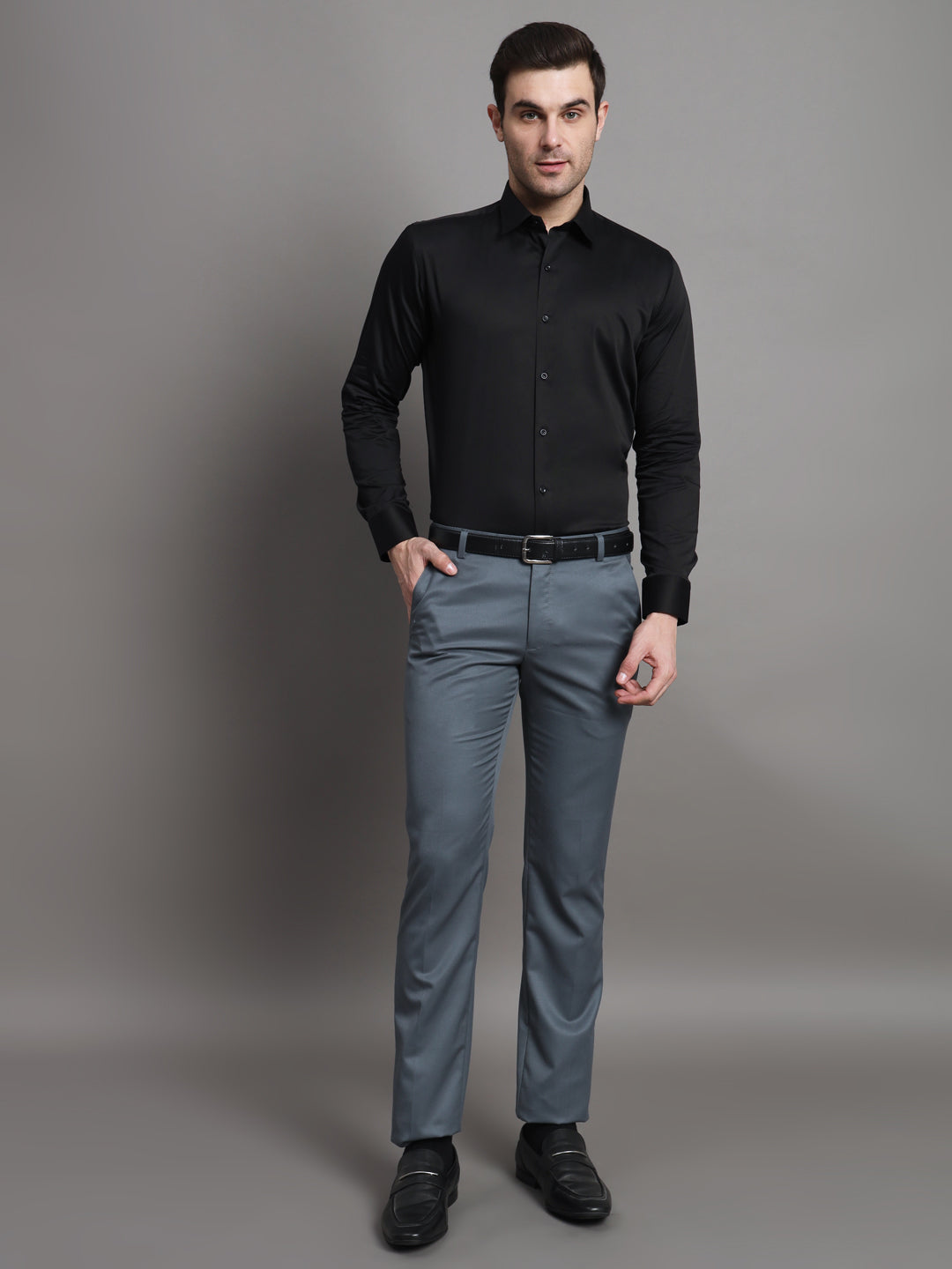 Classic Black Shirt For Men