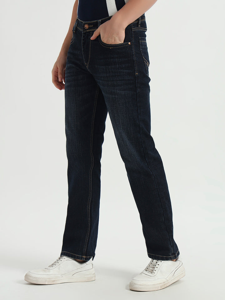 Dessert Blue Straight Fit Jeans