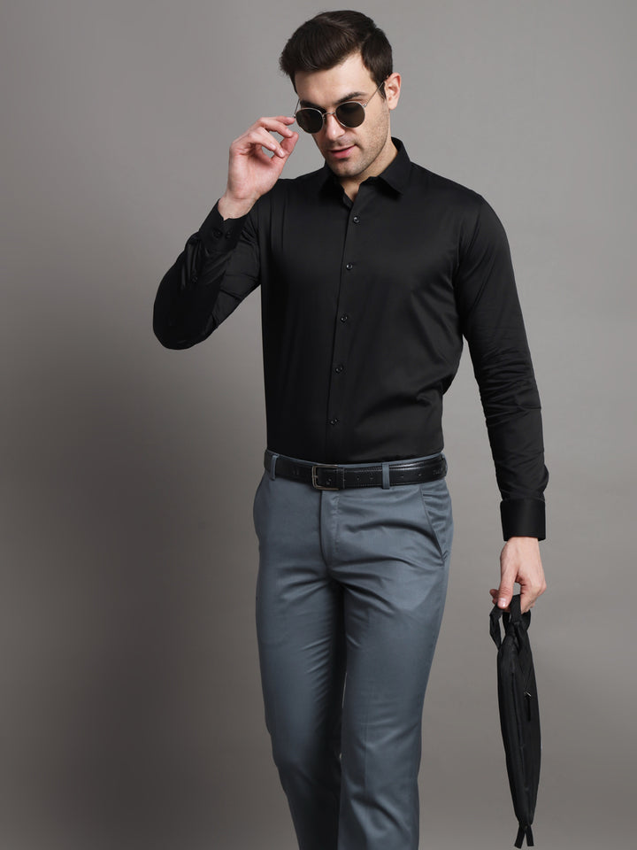 Classic Black Shirt For Men