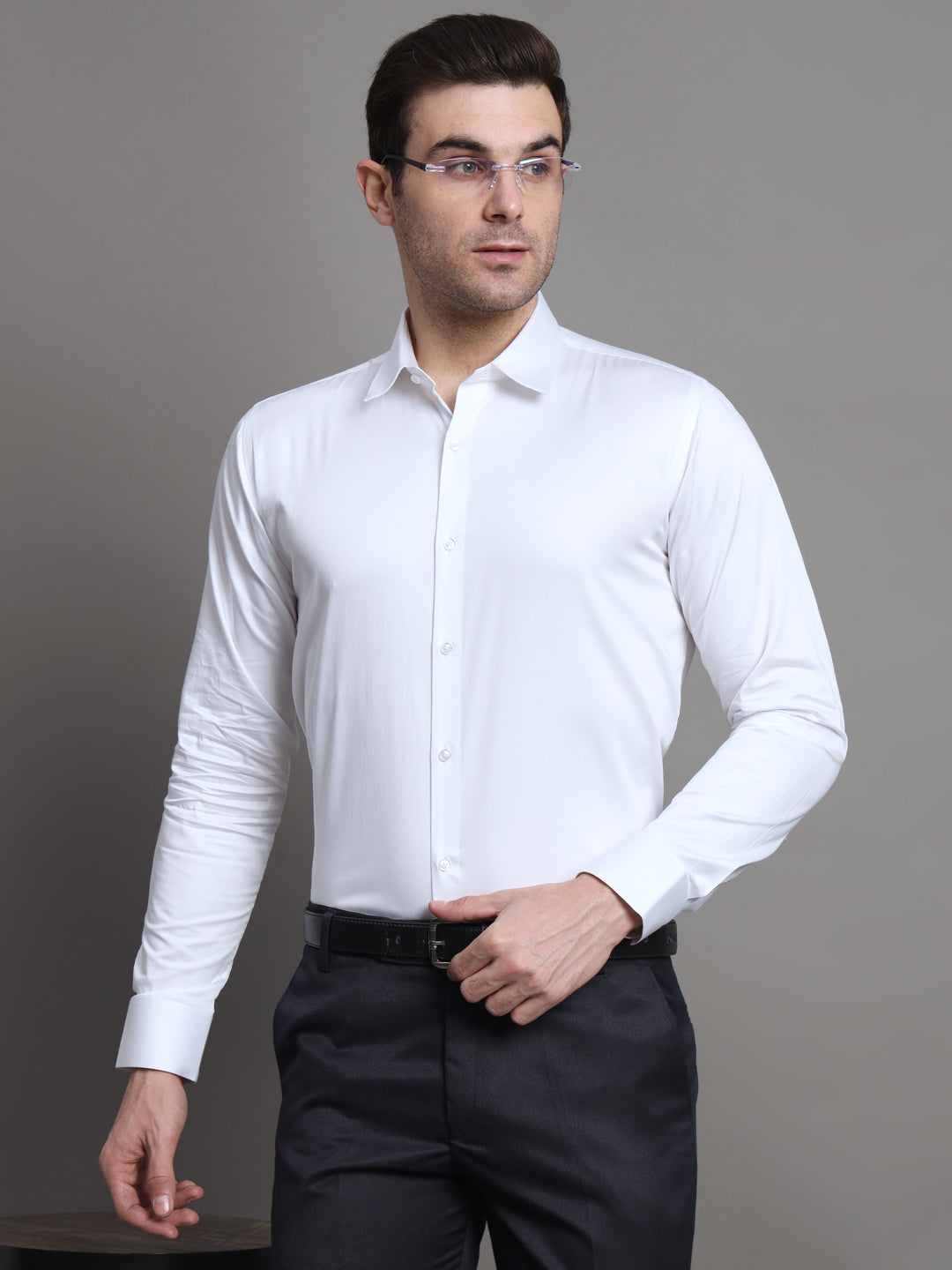 Classic White Shirt For Men
