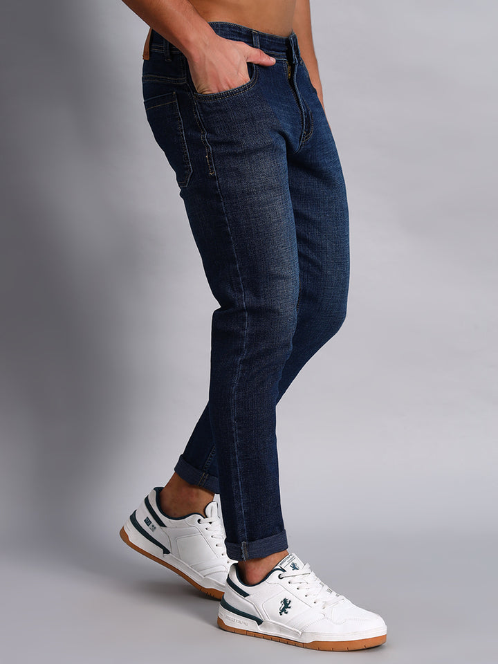 Ryder Blue Skinny Denim Jeans For Men