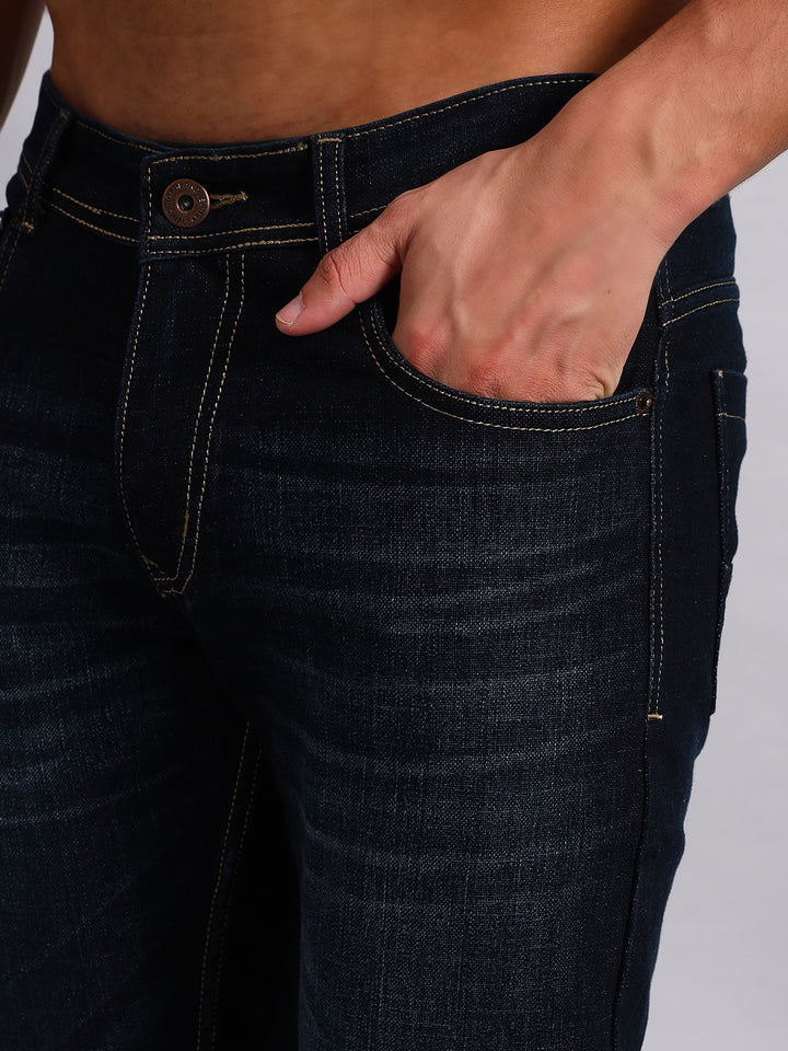 Xander Dark Blue Denim Jeans For Men