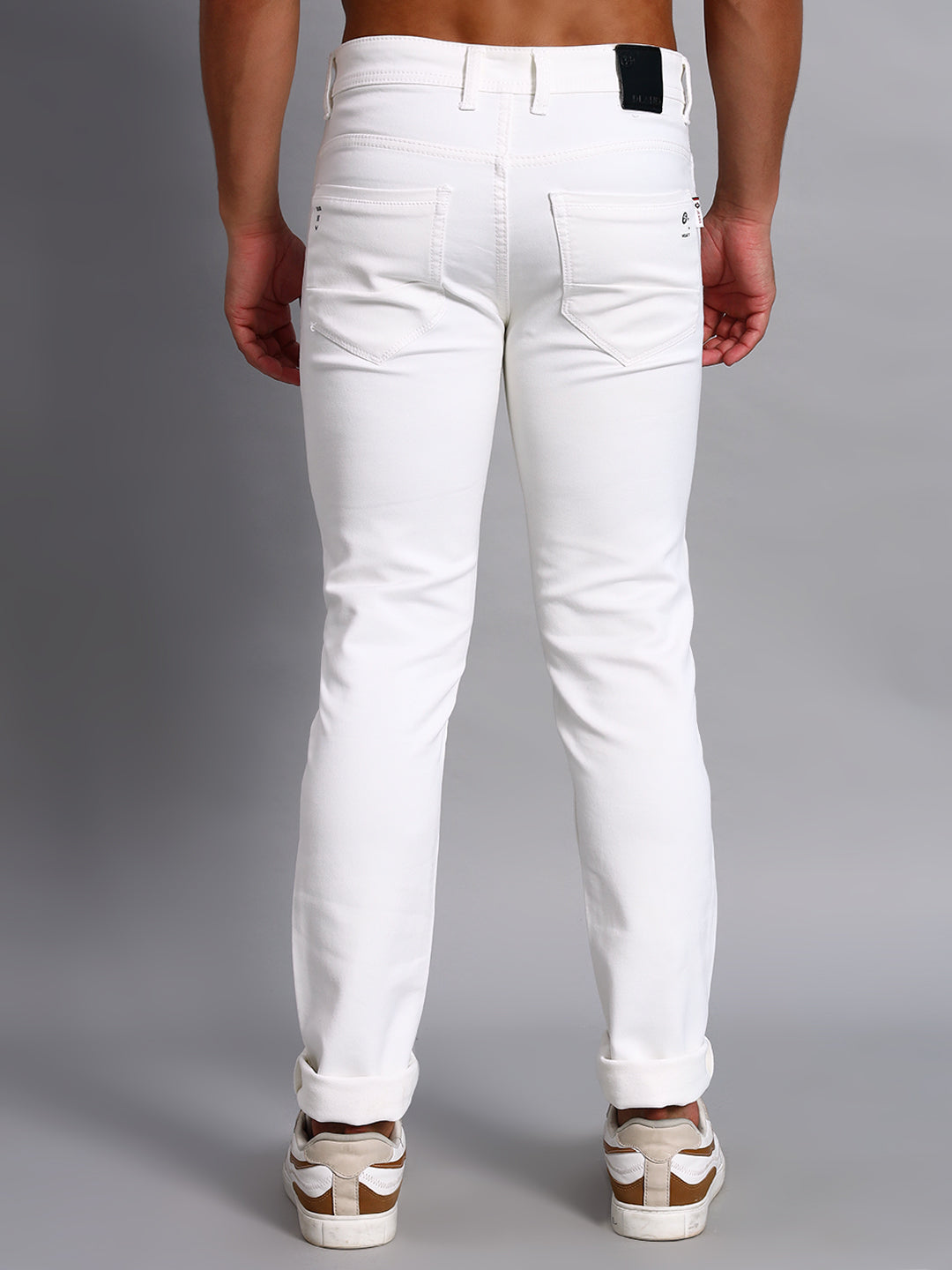 Everyday White Reactive Jeans Pant