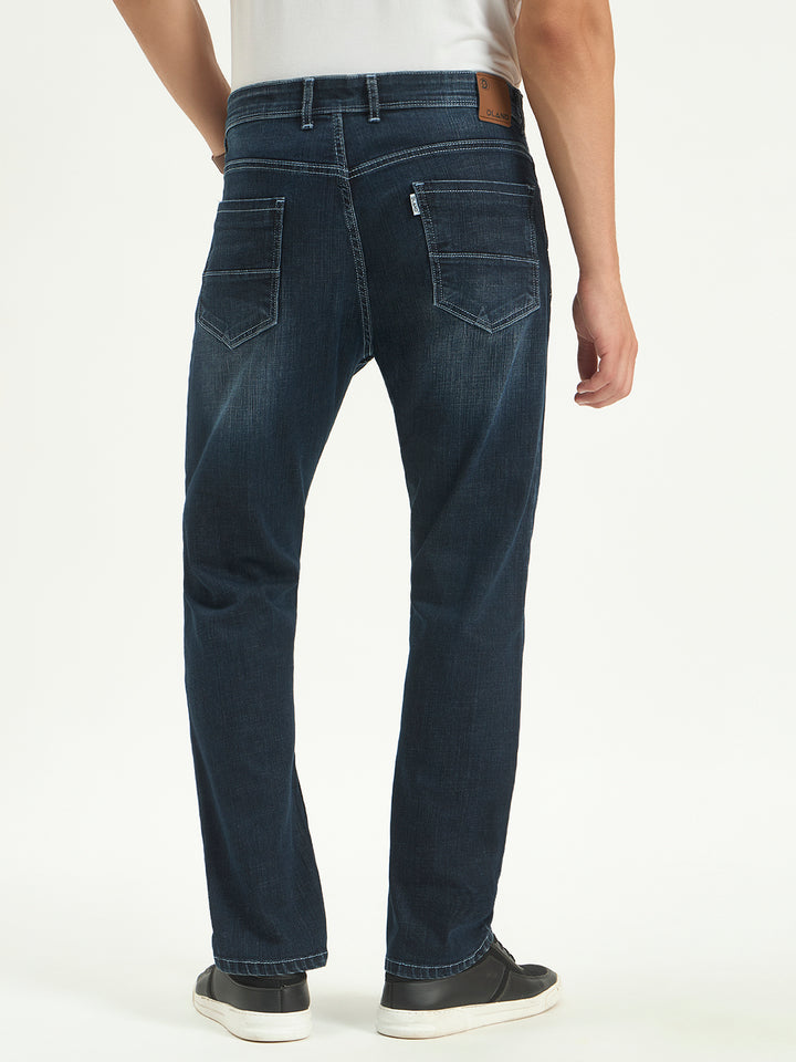 Dark Indigo Relax Fit Jeans for Men | Dland