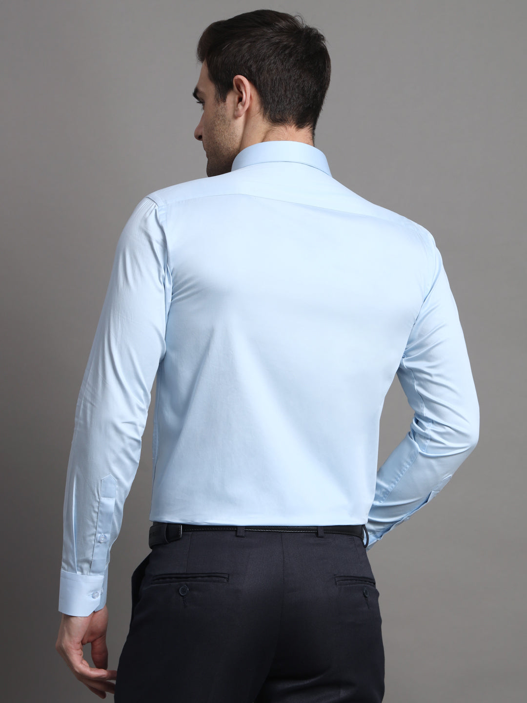 Classic Light Blue Shirt For Men