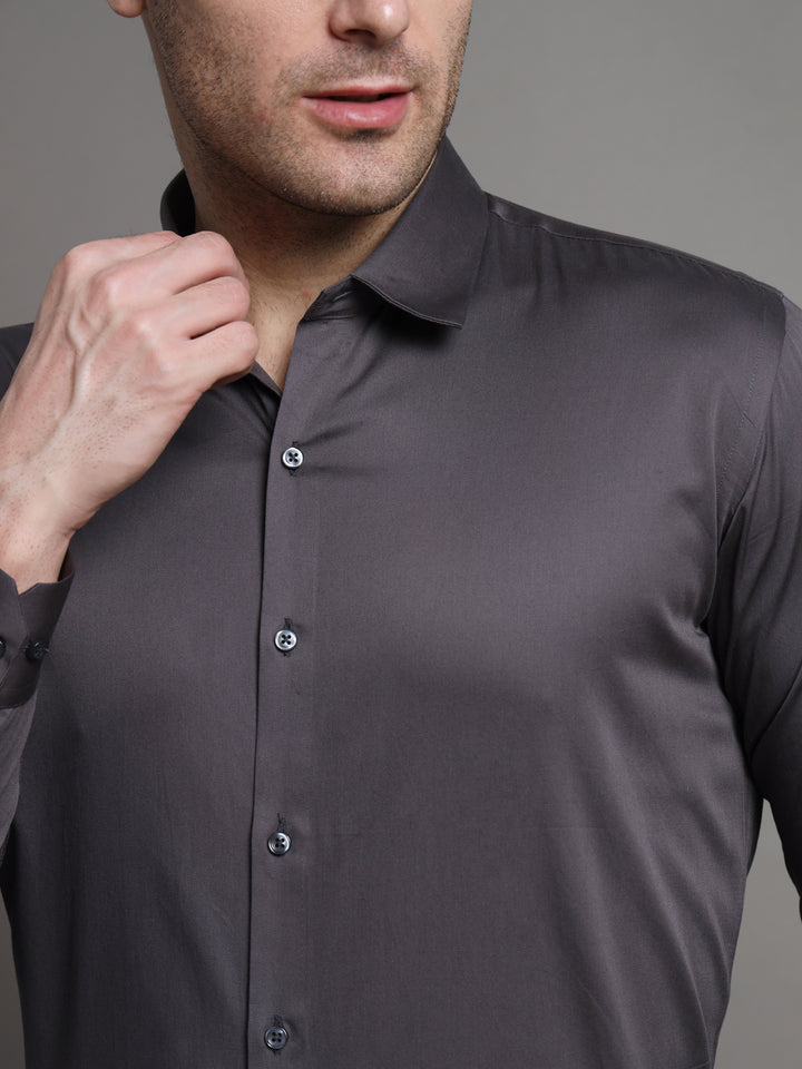 Classic German Grey Shirt For Men