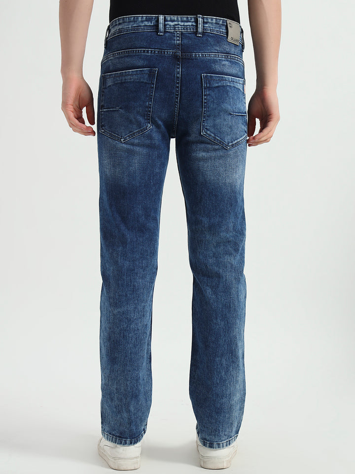Light Blue Straight Fit Jeans