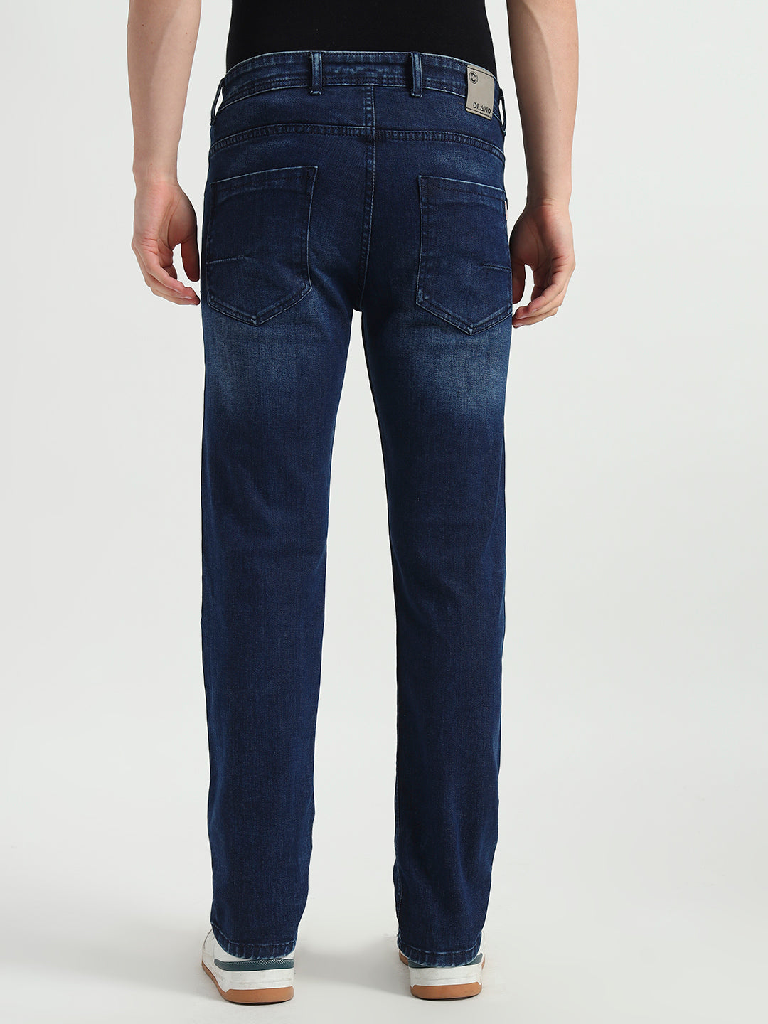 Dark Blue Straight Fit Jeans