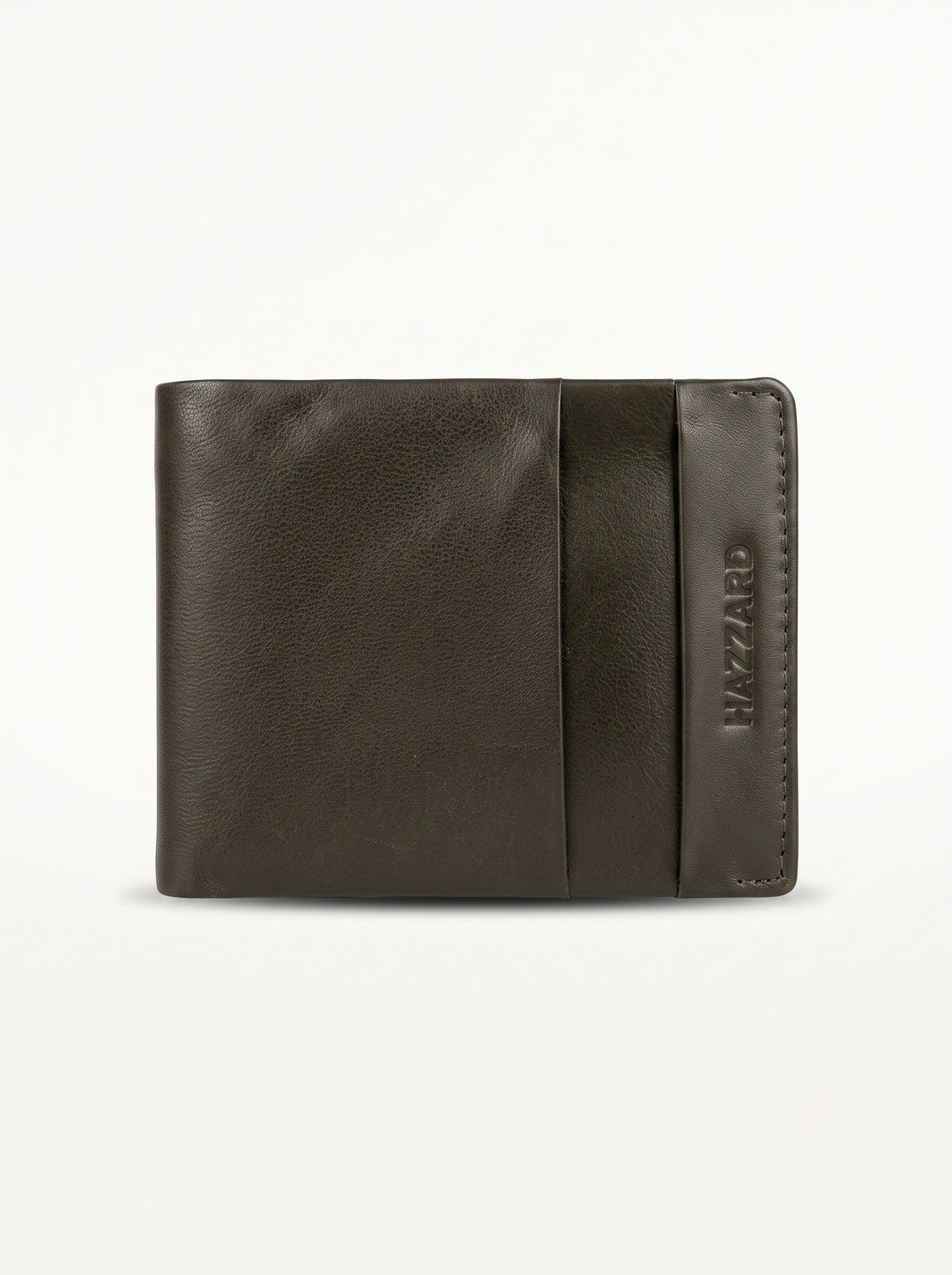 Minimalist 6-Slot Leather Bi-Fold Wallet – Classic Black