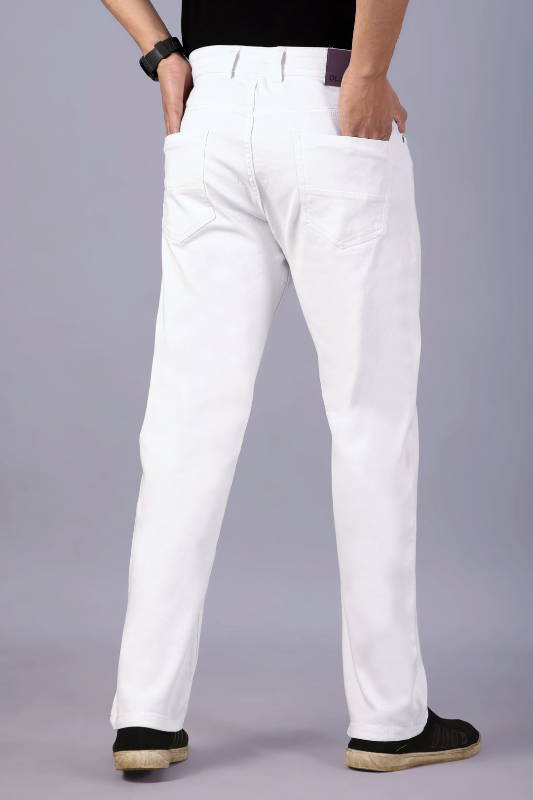 Glacier White Denim Jeans