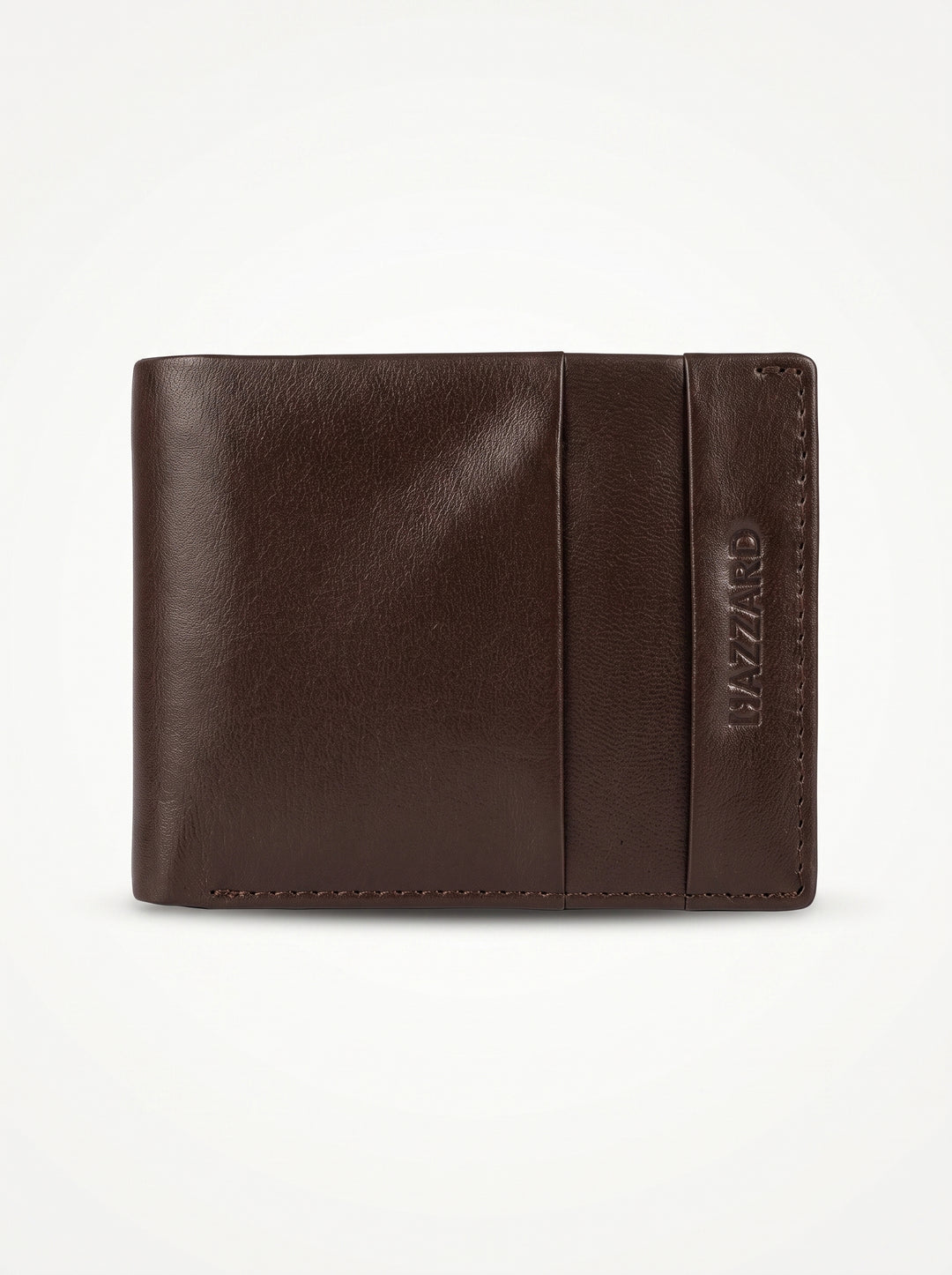 Minimalist 6-Slot Leather Bi-Fold Wallet – Classic Black