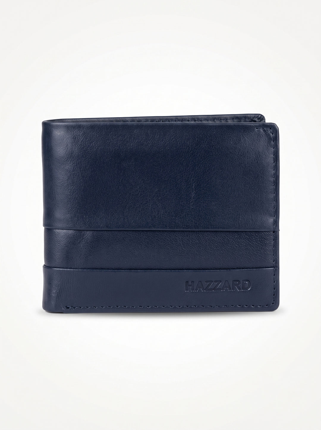 Classic Leather Bi-Fold Wallet with Coin Pouch – Classic Black
