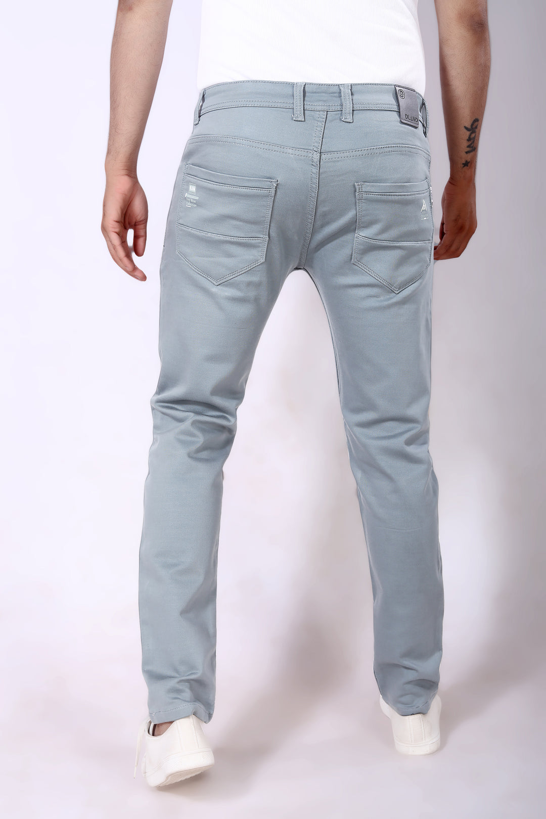 Sea Green Reactive Jeans Pant