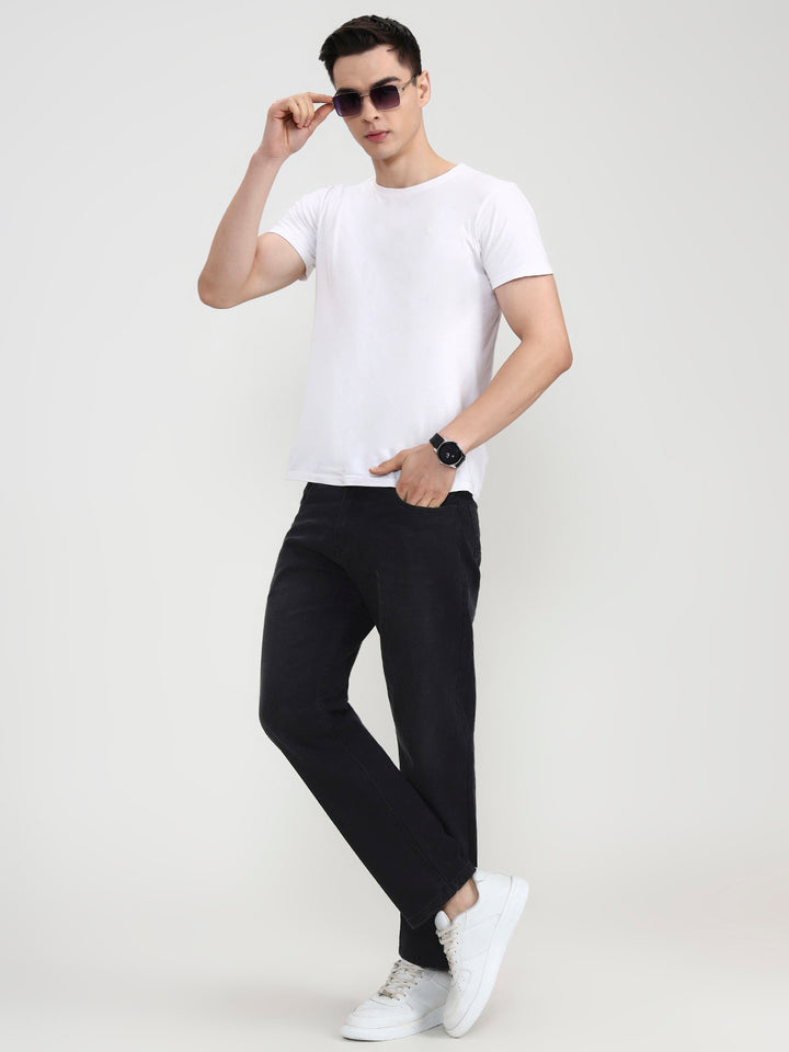 Tone Grey Skinny Denim Jeans For Men