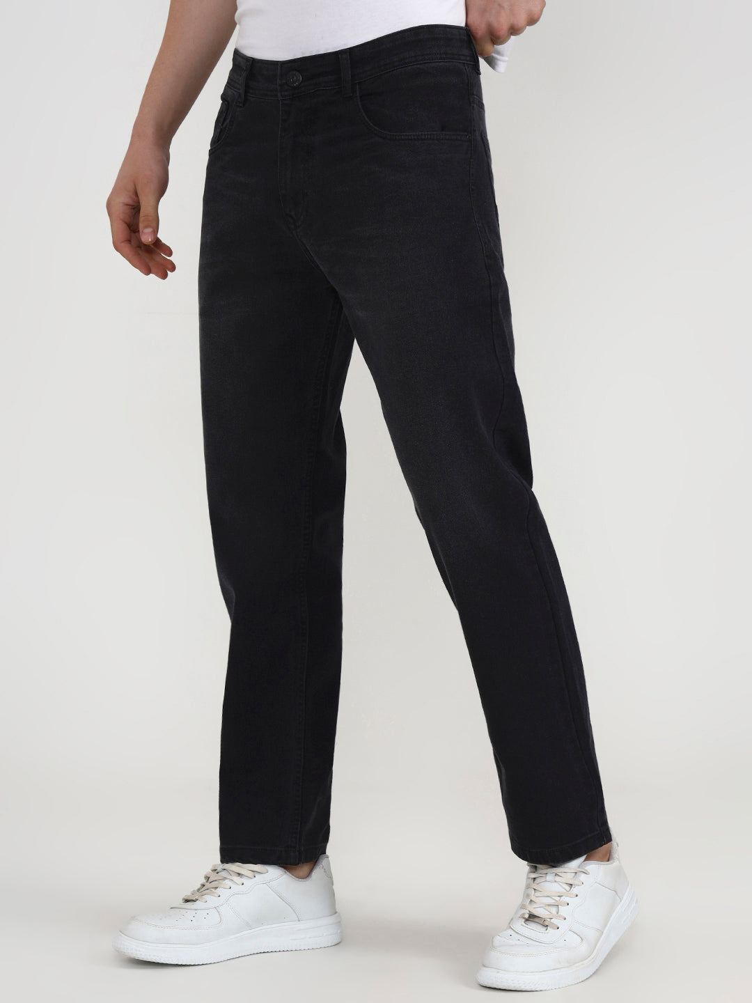 Tone Grey Skinny Denim Jeans For Men