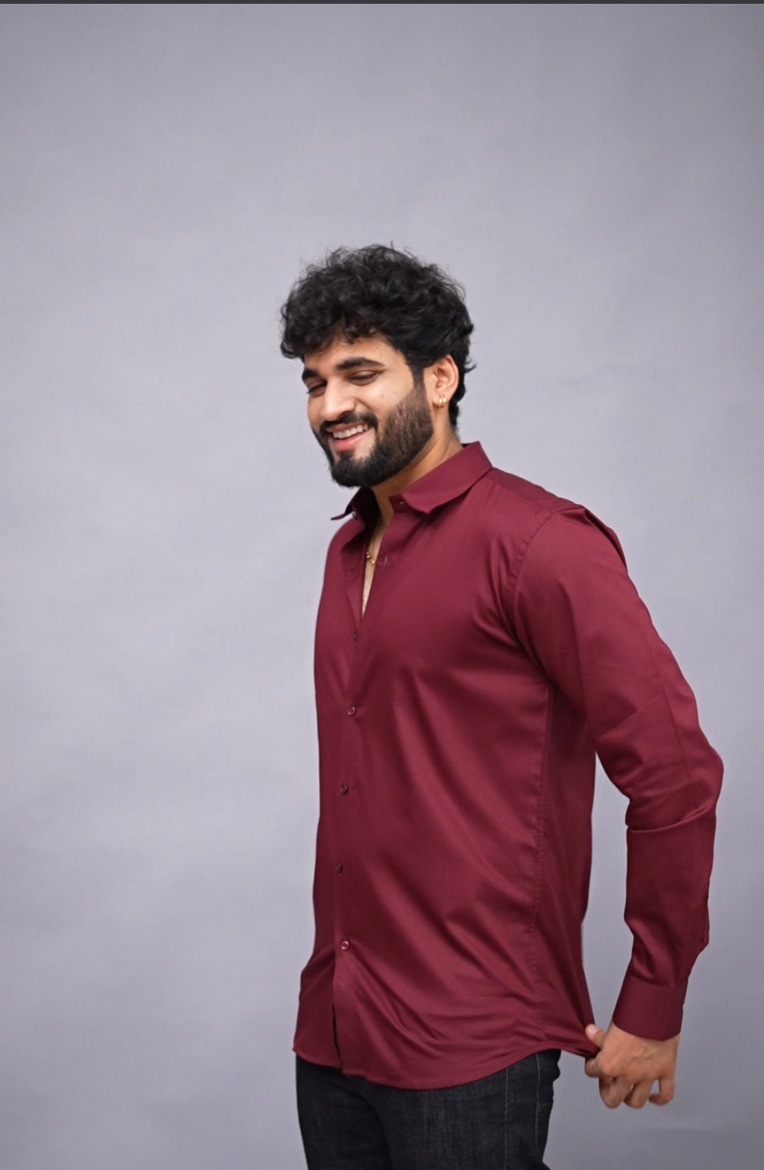 Classic Wine Shirt For Men