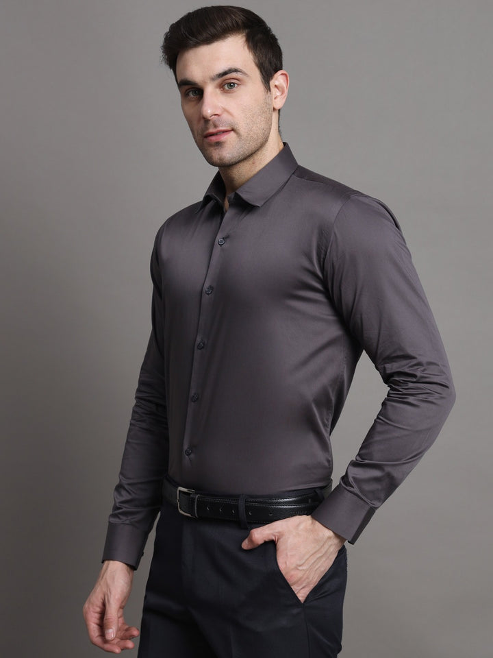 Classic German Grey Shirt For Men