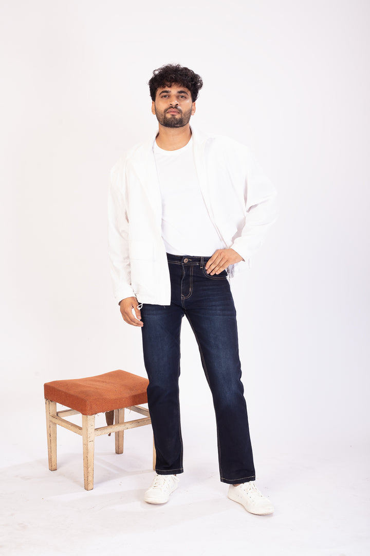 Ryder Blue Tailored Fit Denim Jeans For Men